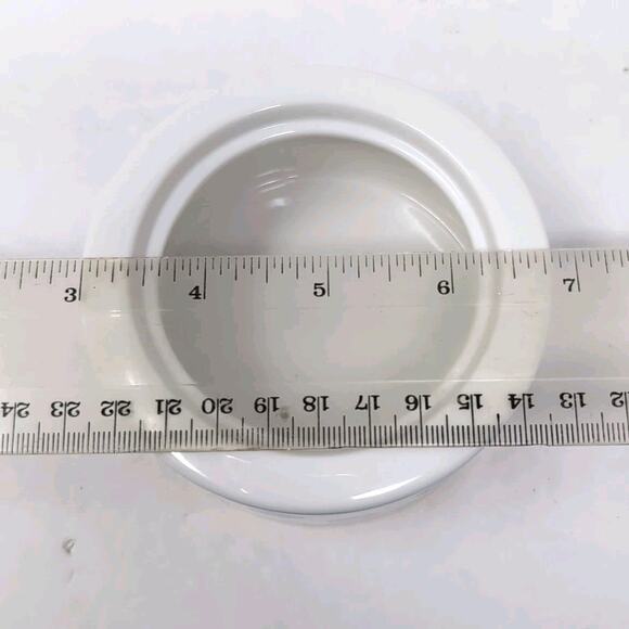 VTG Villeroy & Boch Twist Anna Cream Sugar Set With Lids White Blue Polka Dots - Picture 11 of 12